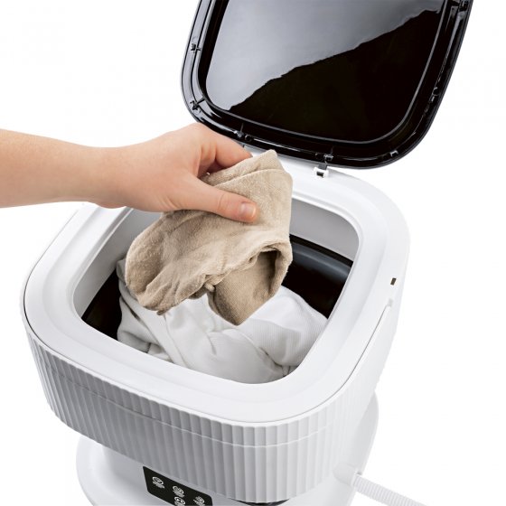 Faltbare Mini-Waschmaschine