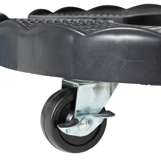 Verstellbarer Pflanzenroller mit Bremsen  