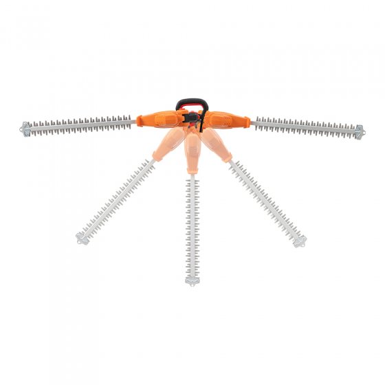 Kabellose Multiwinkel-Heckenschere 