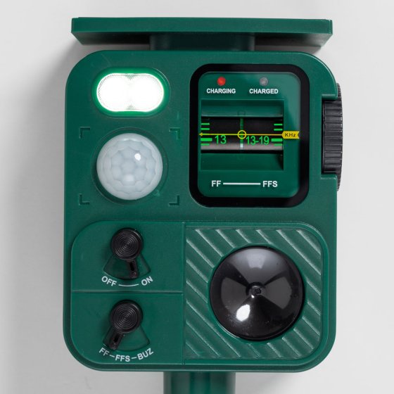 Ultraflexibler Solar-Tiervertreiber 