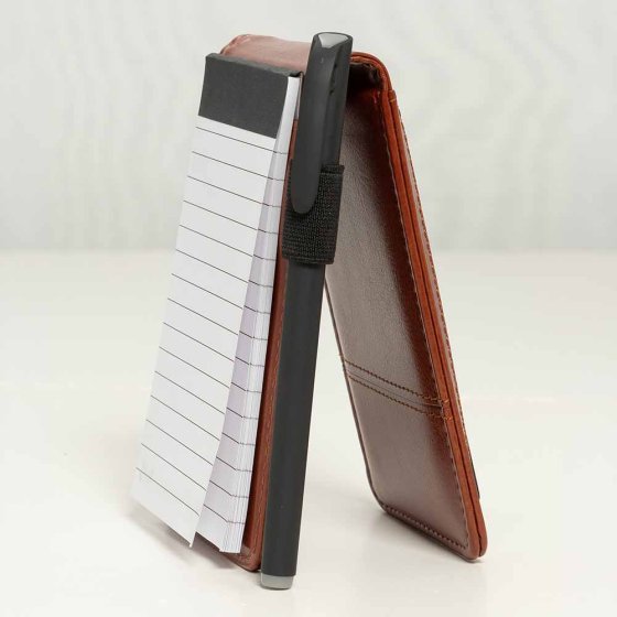 Handliches Notizset mit Taschenrechner 