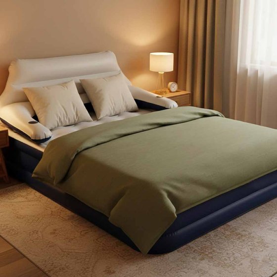 Luftbett mit Sofa-Funktion 