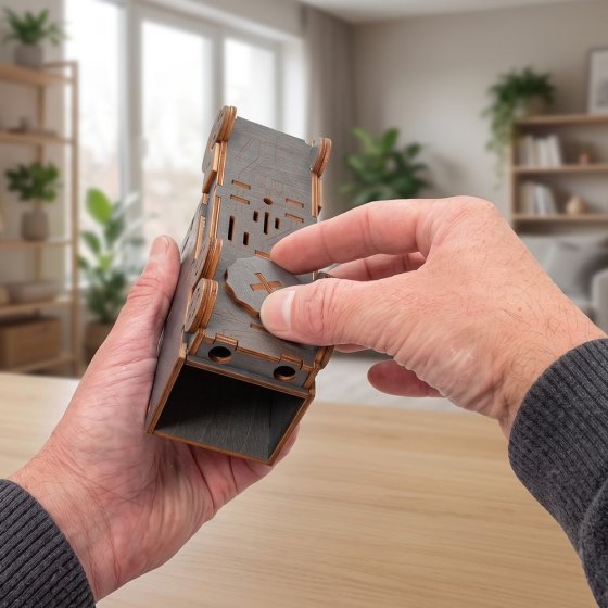Rätsel-Geschenk-LKW „Lieferung“ 