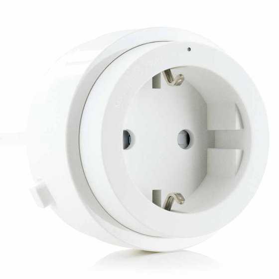 Steckdosenadapter für Stromschienensystem, schwarz 
