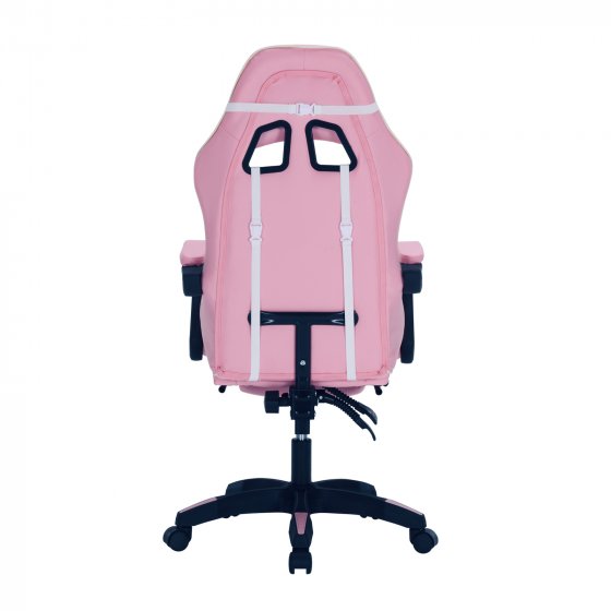 Gaming Stuhl Krit Eco Pink-Weiß