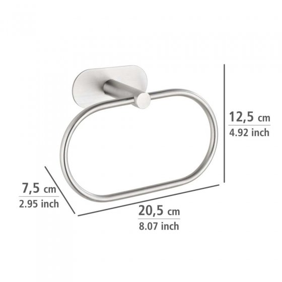 Wenko Turbo-Loc® Handtuchring Chrom 