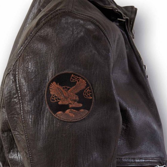 Fliegerjacke aus Lammleder 