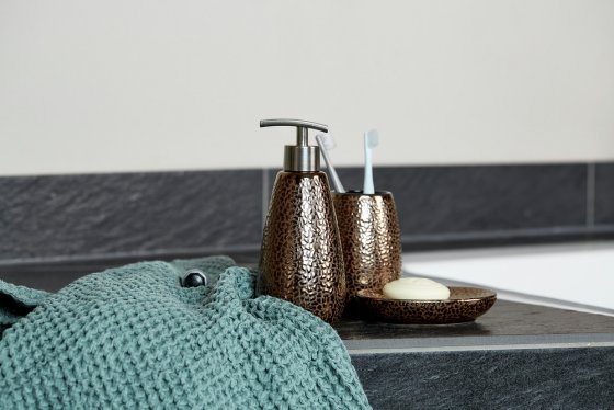 Bad-Accessoire-Set Mod. Marrakesh 3-teilig, aus Keramik 