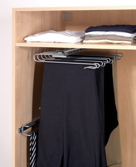 Schrankauszug Hosenbügel, für 12 Hosen 