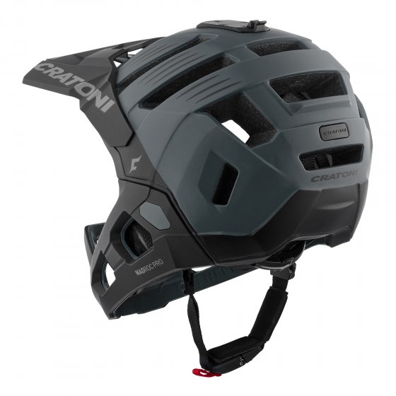 MTB-Fahrradhelm Madroc Pro schwarz matt 