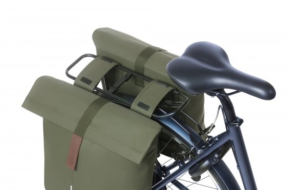 Doppelpacktasche "City", moosgrün 