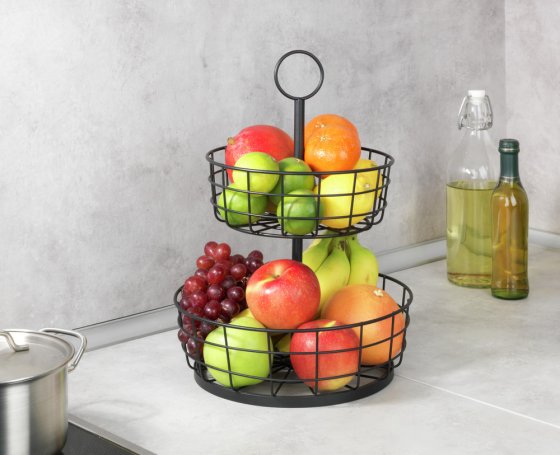 Multi-Korb-Etagere, 2 Etagen