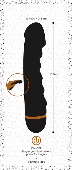 Vibrator Bendy Ripple Vibrator 