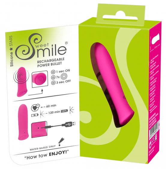 Vibrator Rechargeable Power Bullet 
