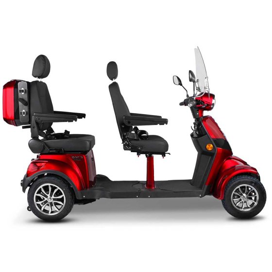 E-Quad Tandem,rot 