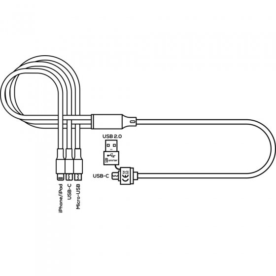 5-in-1-Ladekabel 