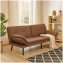 Schlafsofa Braun Kato - 6