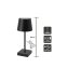 LED Tischlampe Schwarz mit Touchfunktion - 6