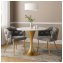 Stuhl Alsen Gold Grau - 6