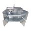 Spüle mit Abtropfläche und Unterschrank für Outdoorküche Silber - 6