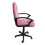 Schreibtischstuhl Junior höhenverstellbar ergonomischer Drehstuhl Pink - 6