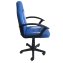 Schreibtischstuhl Junior höhenverstellbar ergonomischer Drehstuhl Blau - 6