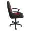 Schreibtischstuhl Junior höhenverstellbar ergonomischer Drehstuhl Schwarz-Rot - 6