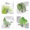Wandhaken 4er-Set Leaf - 6