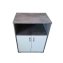Küchenschrank Beton mit weißen Türen Blanca - 6