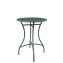 Bistro Sitzgruppe Metall weiß Tisch mit 2 Stühlen Balkon Set Gartenmöbel - 6