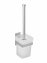 Turbo-Loc® WC-Garnitur Genova Shine, abnehmbarer Behälter aus satiniertem Glas - 6