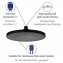 Regenduschkopf Ultimate Shower Schwarz/Grau, Ø 25 cm - 6