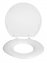 WC-Sitz Mod. Torino XXL, aus antibakteriellem Duroplast, belastbar bis 300 kg - 6
