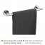 Badetuchstange Mod. Bosio Edelstahl Glänzend, rostfrei, 40 cm - 6