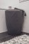 Hocker Mod. Candy Grey Leinenoptik, mit abnehmbarem Wäschesammler - 6