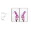 Herdabdeckplatte Universal Mod. Orchideenblüte 2er Set, für alle Herdarten - 6