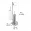 Stand WC-Garnitur Universalo Neo, integrierter Toilettenpapierhalter - 6