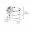Turbo-Loc® Edelstahl Haartrocknerhalter, rostfrei, Befestigen ohne bohren - 6