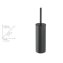 WC-Garnitur Mod. Bosio geschlossen Edelstahl Black matt, rostfrei - 6