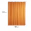 Anti-Schimmel Duschvorhang Uni Orange, aus 100 % Polyester - 6