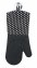 Topfhandschuhe Silikon Schwarz, 1 Paar - 6