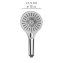 Duschkopf Mod. Ultimate Shower Chrom/Weiß, Ø 13 cm - 6