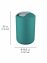 Bad-Accessoire Set Mod. Brasil Petrol, 4-teilig , Spezialkunststoff, bruchsicher - 6