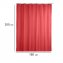 Anti-Schimmel Duschvorhang Uni Red, Textil (Polyester), 180 x 200 cm, waschbar - 6