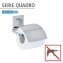 Vacuum-Loc® Edelstahl Toilettenpapierhalter Cover Mod. Quadro, Befestigen ohne bohren - 6