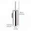 Turbo-Loc® WC-Garnitur Mod. Orea Shine geschlossen , Befestigen ohne bohren - 6