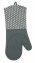 Topfhandschuhe Silikon Grau, 1 Paar - 6