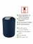 Schwingdeckeleimer Mod. Brasil Dunkelblau L, 6,5 Liter - 6