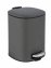 Treteimer Mod. Alassio, Grau 5 L, mit Easy-Close Absenkautomatik - 6