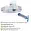 Vacuum-Loc® Eckablage Mod. Quadro Edelstahl, Befestigen ohne bohren - 6